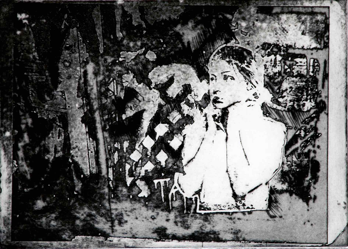 menina grafiti