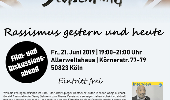 Afro.Deutschland anschließende Diskussion mit Tina Adomaku