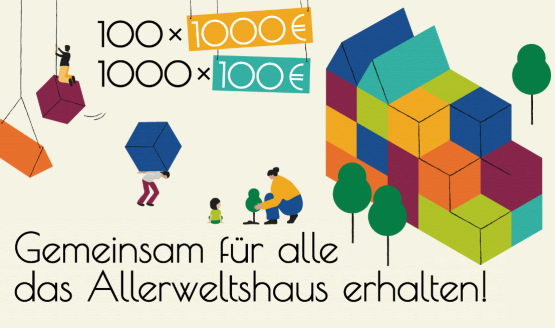 Gemeinsam für Alle <br> - das Allerweltshaus Köln erhalten!