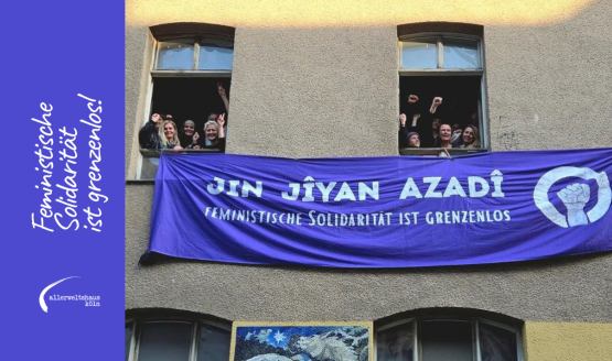 Unsere feministische Solidarität gegen Krieg, Patriarchat und Abschottung