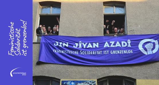 Unsere feministische Solidarität gegen Krieg, Patriarchat und Abschottung