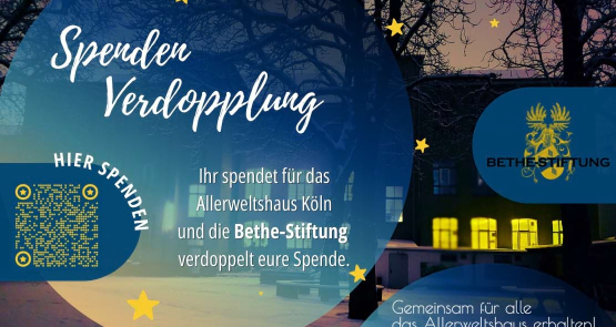 Spenden-Verdopplungs-Aktion