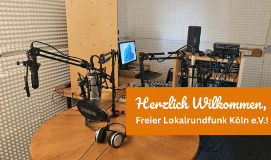 Gute Nachrichten: FLoK senden jetzt aus ihrem neuen Radiostudio im Allerweltshaus!