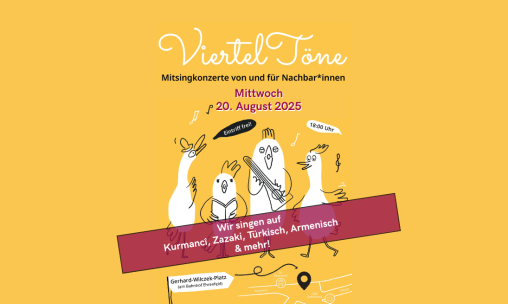 ViertelTöne - Mitsingkonzert mit dem interkulturellen Chor 