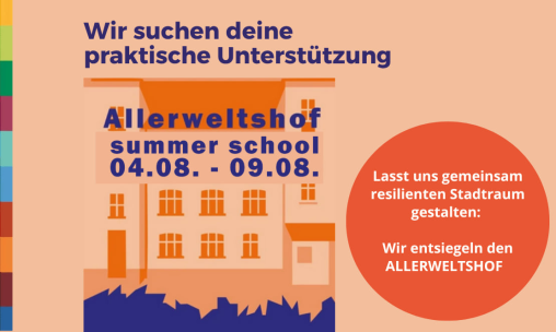 Bauwoche für den Allerweltshof / SUMMER SCHOOL (Bau-Labor TH Köln)