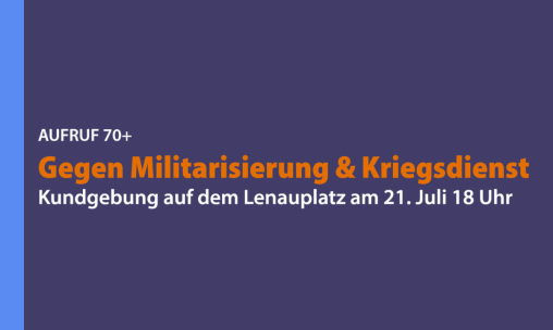 Gegen Militarisierung & Kriegsdienst
