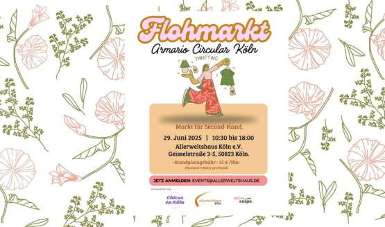 Flohmarkt <br> organisiert von Chicas in Köln
