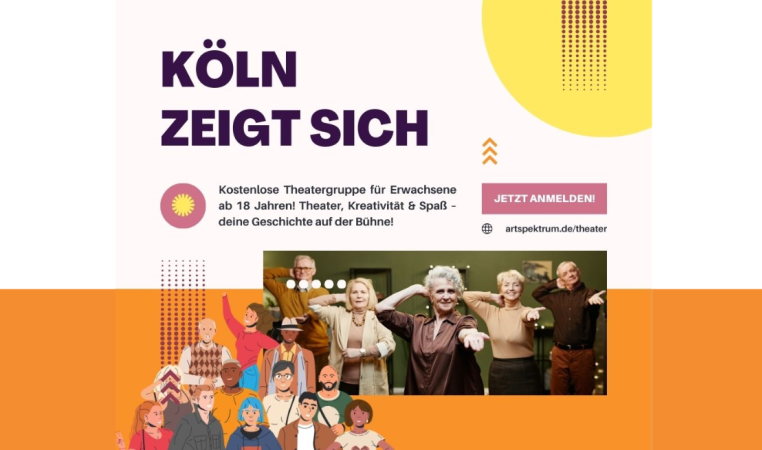 KÖLN zeigt sich – Theater der Kulturen -  Jeden Donnerstag, 11:00–12:30 Uhr