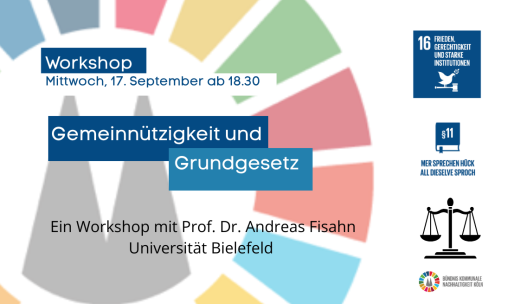 [ABGESAGT!] Gemeinnützigkeit und Grundgesetz