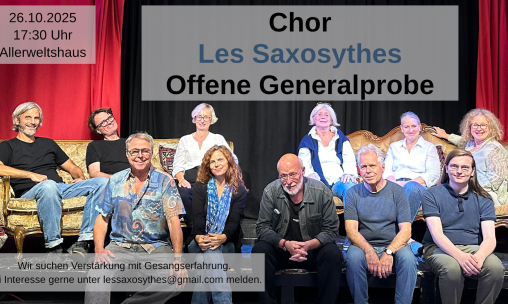 Offene Generalprobe vom Acappella-Chor