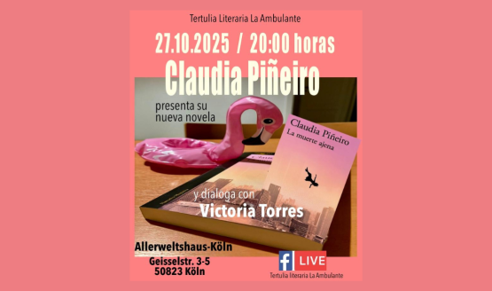 Claudia Piñeiro presenta su nueva novela La muerte ajena