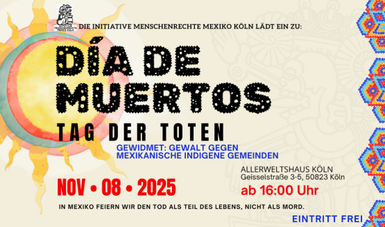 [Save the date!] <br> Día de Muertos - Der Tag der Toten