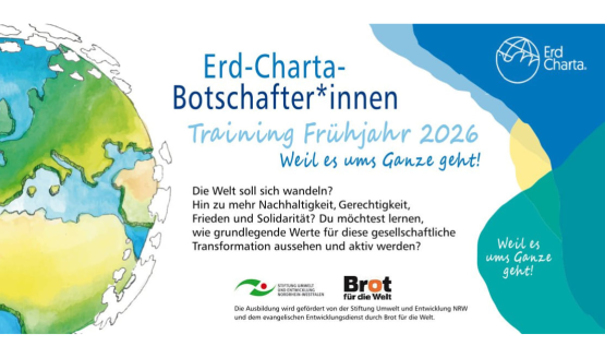 Werde Erd-Charta-Botschafter*in!