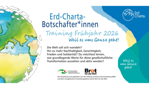 Werde Erd-Charta-Botschafter*in!