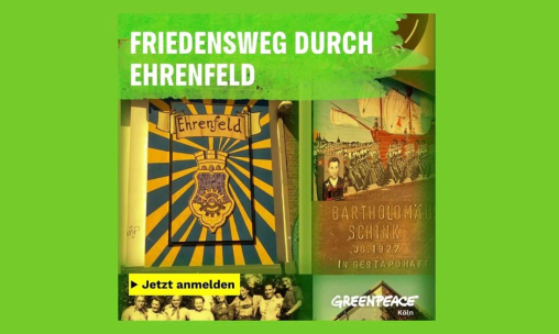 FÜHRUNG: Friedensweg durch Ehrenfeld