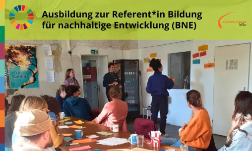JETZT ANMELDEN: Ausbildung zur Referent*in Bildung für nachhaltige Entwicklung