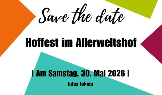 Hoffest / Save the Date!