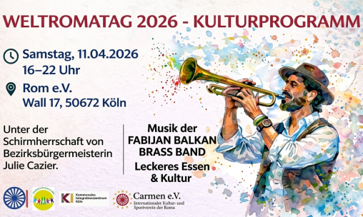 Kulturfest zum Welt-Roma-Tag