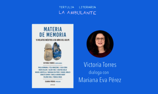 Victoria Torres: MATERIA DE MEMORIA