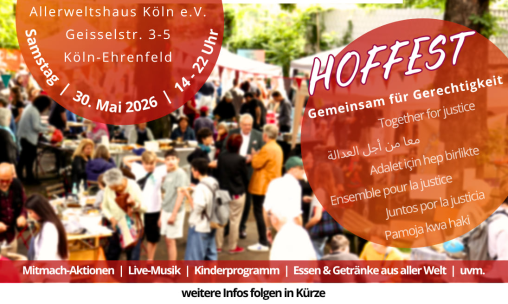 Hoffest / Save the Date!