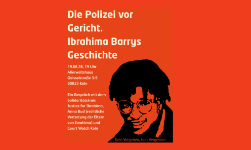 Polizei vor Gericht - Ibrahima﻿ Barrys Geschichte