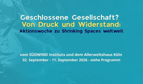 Shrinking Spaces: Geschlossene Gesellschaft? Von Druck und Widerstand: