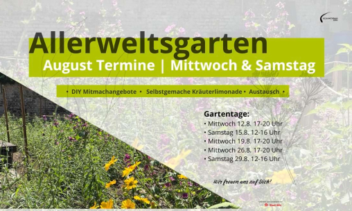 Allerweltsgarten: Lust mit uns zu gärtnern?