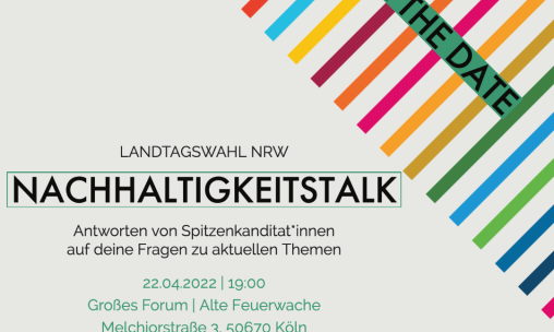 Nachhaltigkeitstalk zur Landtagswahl NRW