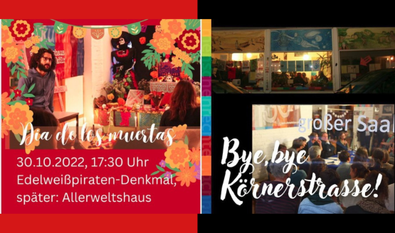 ABSCHIED vom ALLERWELTSHAUS in der Körnerstraße