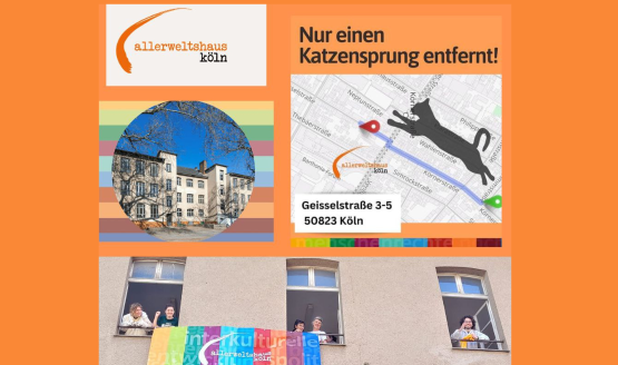 Wir haben eine neue Adresse  <br> Geisselstraße 3-5