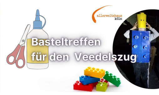 Bastel-Treffen für den Ehrenfelder Karnevalszug