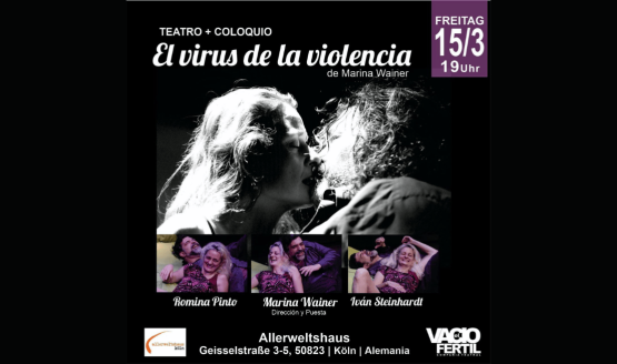 El virus de la violencia <br>  - Teatro y mesa redonda