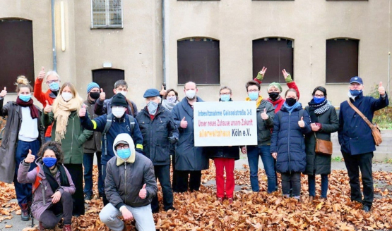 Der Verein erhält dauerhaft von der Stadt Köln ein Gebäude in der Geisselstraße in Köln Ehrenfeld