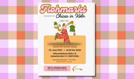 Flohmarkt <br> organisiert von Chicas in Köln